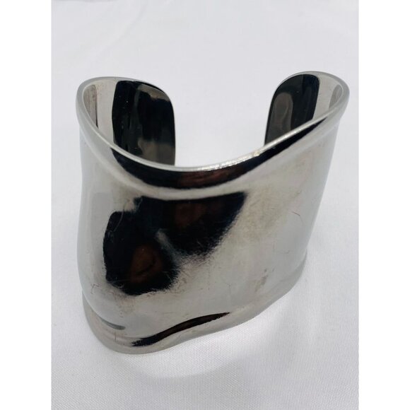 Tiffany & Co Elsa Peretti Ruthenium Bone Cuff Medium 6.25"